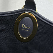 Dior Medallion Bucket Bag caro size 26.5 x 26 x 15 cm - 4