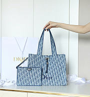 Dior Medium Spongy Book Tote size 36 x 24 x 20 cm - 1