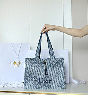 Dior Medium Spongy Book Tote size 36 x 24 x 20 cm - 4