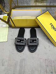 FENDI Baguette leather sandals -02 - 4