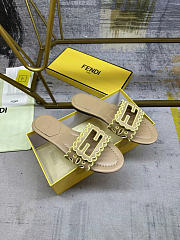 FENDI Baguette leather sandals -03 - 4