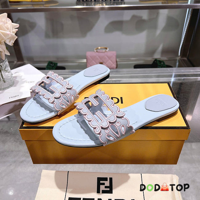FENDI Baguette leather sandals -04 - 1
