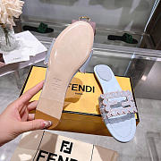 FENDI Baguette leather sandals -04 - 4
