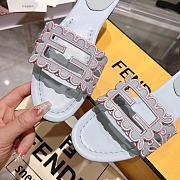 FENDI Baguette leather sandals -04 - 2