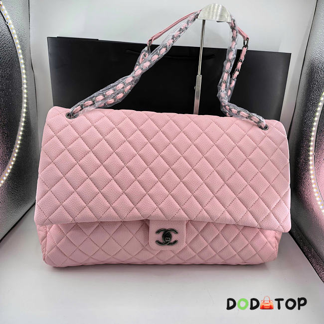 Chanel big pink bag size 46x27x13cm - 1