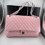 Chanel big pink bag size 46x27x13cm - 1