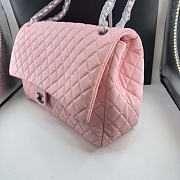 Chanel big pink bag size 46x27x13cm - 5