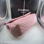 Chanel big pink bag size 46x27x13cm - 4