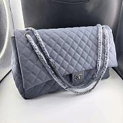 Chanel big gray bag size 46x27x13cm - 1