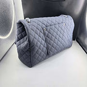 Chanel big gray bag size 46x27x13cm - 2