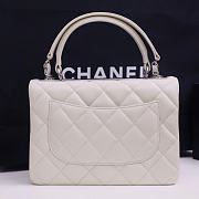 Chanel trendy CC white bag size 25x12x17cm - 5