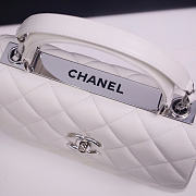 Chanel trendy CC white bag size 25x12x17cm - 3