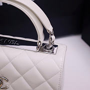 Chanel trendy CC white bag size 25x12x17cm - 4
