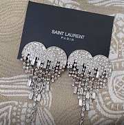 Ysl earing silver  - 1