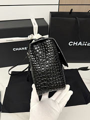 Chanel bag black crocodile 19x32x10cm - 2