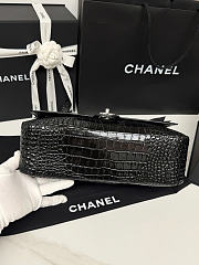 Chanel bag black crocodile 19x32x10cm - 3