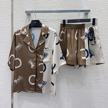 Chanel Shorts and shirt set 