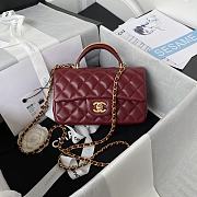 Chanel red bag size 20x12x6cm - 1