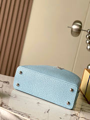 Louis Vuitton Capucines blue bag size 31.5×20×11cm - 3