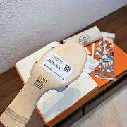 Hermes sandals light blue- 5cm - 4