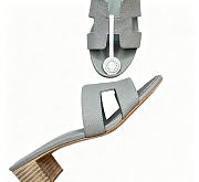 Hermes sandals light blue 01- 5cm - 5