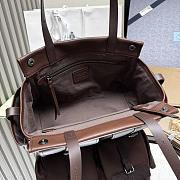 Prada Route medium leather tote bag 30x22x15cm - 5