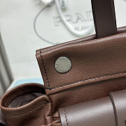 Prada Route medium leather tote bag 30x22x15cm - 4