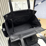 Prada Route medium leather tote bag black 30x22x15cm - 4