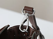 Prada Bonnie brown antiqued leather tote bag 32x17.5x10.5cm - 2