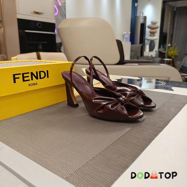 Fendi heels leather 8.5cm -01 - 1