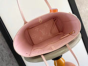 Louis Vuitton Neverfull pink bag size 32x29x17cm - 6