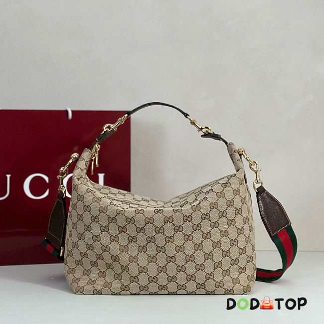 Gucci Brera crossbody bag brown size 33x27x15cm - 1