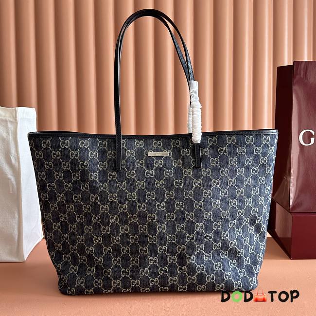 Gucci Tribeca tote bag denim size 38x29.5x13cm - 1