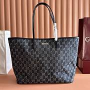 Gucci Tribeca tote bag denim size 38x29.5x13cm - 1