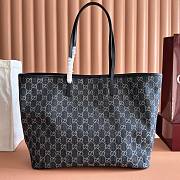 Gucci Tribeca tote bag denim size 38x29.5x13cm - 3