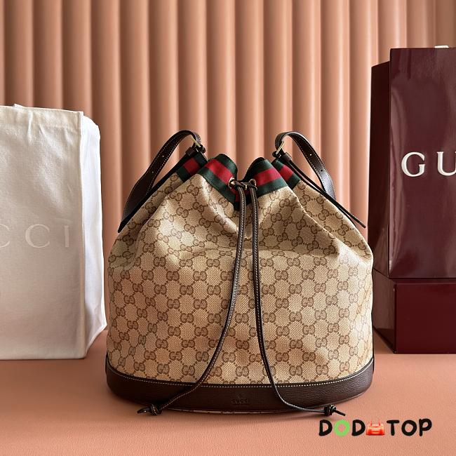 Gucci Women's Natural Large Bucket Bag size 33x31x21cm - 1