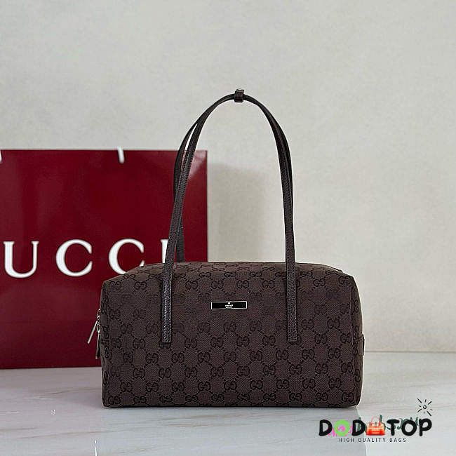 Gucci Melrose medium boston bag brown 29x14x15cm - 1