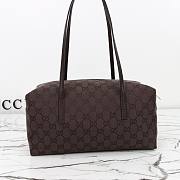 Gucci Melrose medium boston bag brown 29x14x15cm - 4