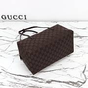 Gucci Melrose medium boston bag brown 29x14x15cm - 3
