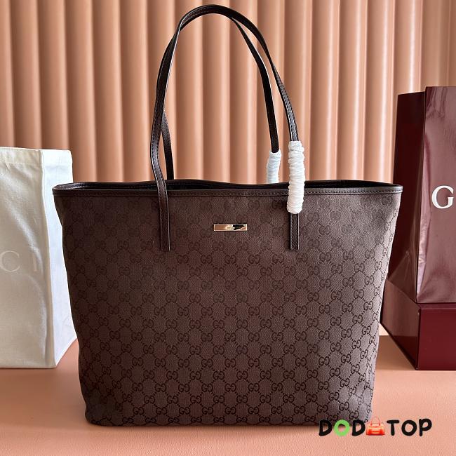 Gucci Tribeca tote bag brown size 38x29.5x13cm - 1