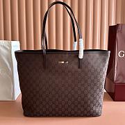 Gucci Tribeca tote bag brown size 38x29.5x13cm - 6