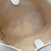 Gucci Giglio large tote bag white perforated 60x47x16cm - 3