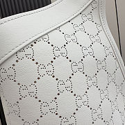 Gucci Giglio large tote bag white perforated 60x47x16cm - 2