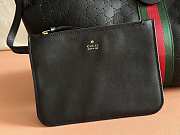 Gucci Giglio large tote bag black perforated 60x47x16cm - 4