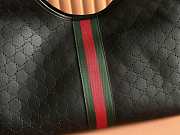 Gucci Giglio large tote bag black perforated 60x47x16cm - 2