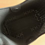 Gucci Giglio small tote bag black perforated 25x20x15cm - 4