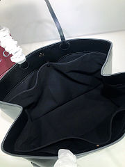Gucci NY large leather black tote bag size 42x30x18cm - 4