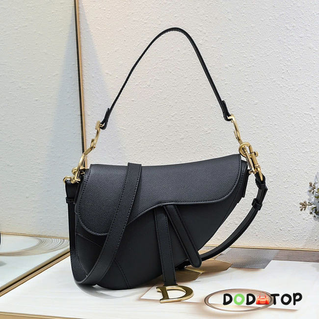 Dior Saddle Bag black Size 25.5x20x6.5 - Code Faith for 25% off - 1