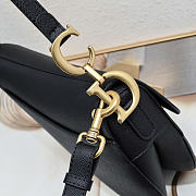 Dior Saddle Bag black Size 25.5x20x6.5 - Code Faith for 25% off - 6
