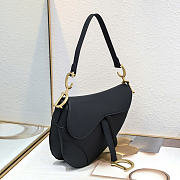 Dior Saddle Bag black Size 25.5x20x6.5 - Code Faith for 25% off - 3